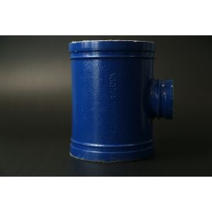 Blue Lined Ductile Iron Grooved Fittings for DN60--DN325 Pipeline System