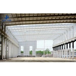 Light Weight Prefabricated Office Workshop with Sandwich Panel Roofing and ±1%