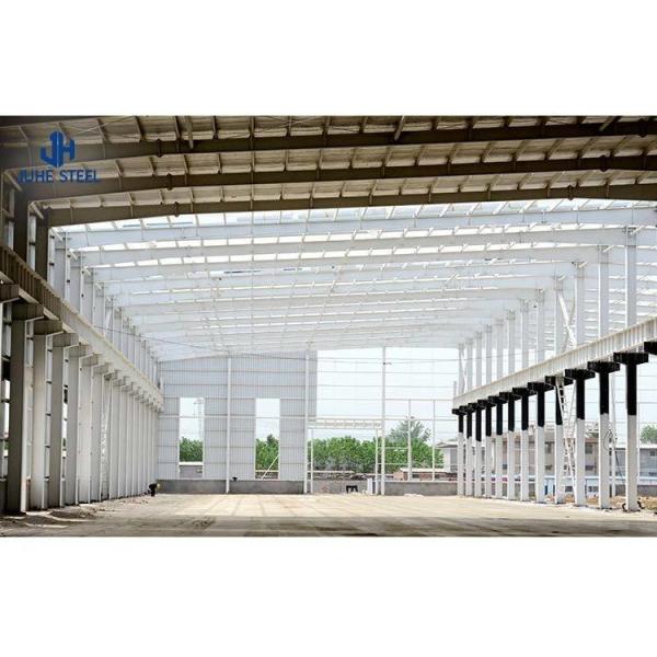 Light Weight Prefabricated Office Workshop with Sandwich Panel Roofing and ±1%