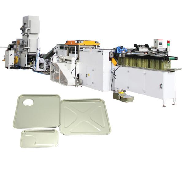 CE Certificate Paint Can Lid Production Line 1700×1550×2640mm Size
