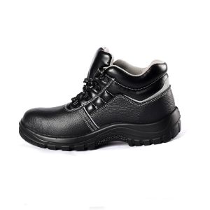 Breathable Cowhide Leather Safety Shoes with Metal Toe Protection S3 S2 Brand