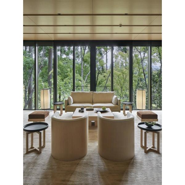 Modern Interior Star Hotel Logs Custom Solid Wood Furniture