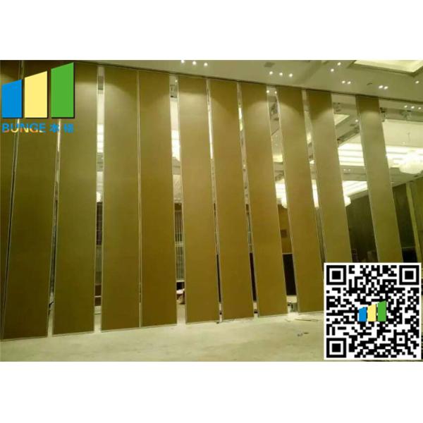 Quality Banquet Hall  Lightweight Removable Partition Panel Foldable And Sliding wholesale