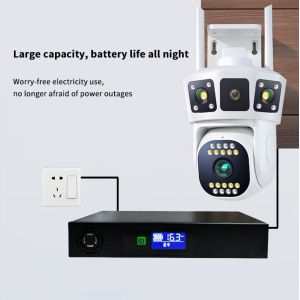 60W Mini UPS 5V 9V 12V Compact UPS Battery Backup Power For Home Offices