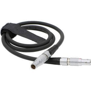 40 Inches Camera Power Cable Nucleus M 7 Pin To 2 Pin For Tilta RED ARRI Cameras