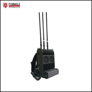 WiFi GPS Anti Drone Jammer Backpack Manpack Style 100W Customized