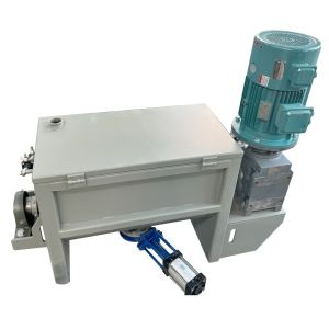 China Special Movement Ribbon Blender Machine for Mixing of High-Viscosity or Fiber-Containing Materials on sale