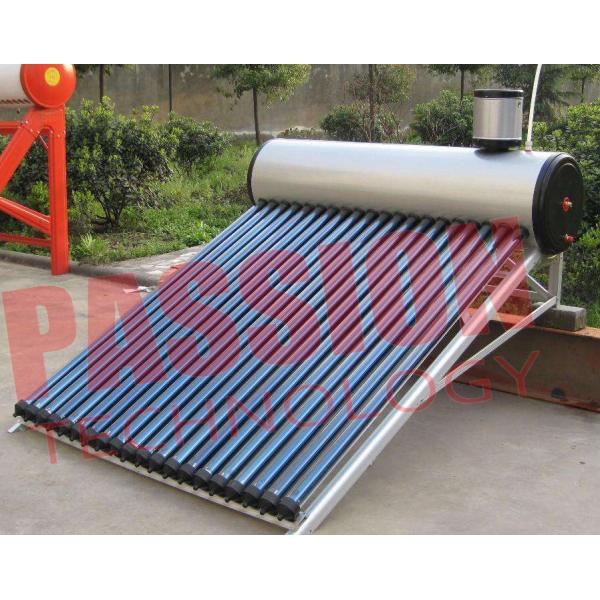 Quality 0.5 Bar Evacuated Tube Solar Hot Water Heater For Swimming Pool 200L wholesale