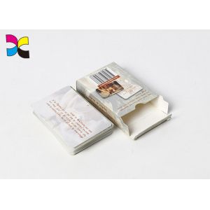 OEM Card Printing Services Recycled Paper Playing Hot Stamping Debossing