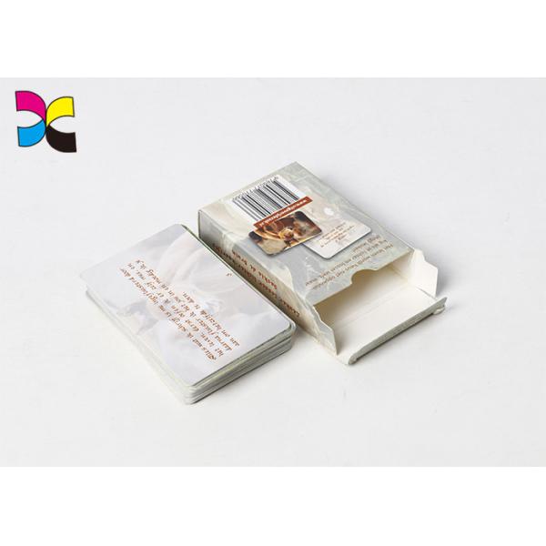 OEM Card Printing Services Recycled Paper Playing Hot Stamping Debossing