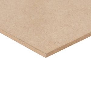 Density 680-830KG/M3 Hard Boards 18mm Plain Mdf Raw Wood Fiberboards 1220*2440mm