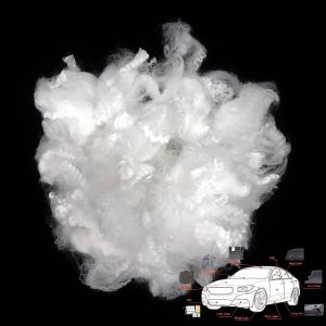 LMF Low Melt Polyester Staple Fiber Anti Distortion Anti Pilling
