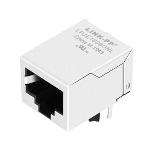 LPJE1606DNL Tab Down Without Led 1X1 Port RJ45 Modular Jack Without Integrated