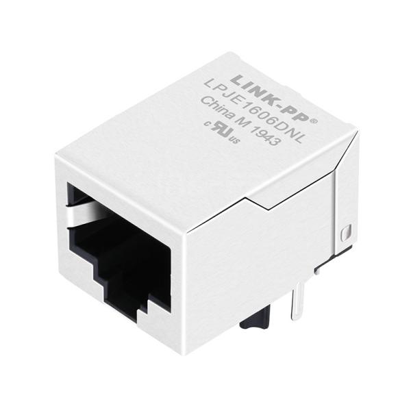 LPJE1606DNL Tab Down Without Led 1X1 Port RJ45 Modular Jack Without Integrated