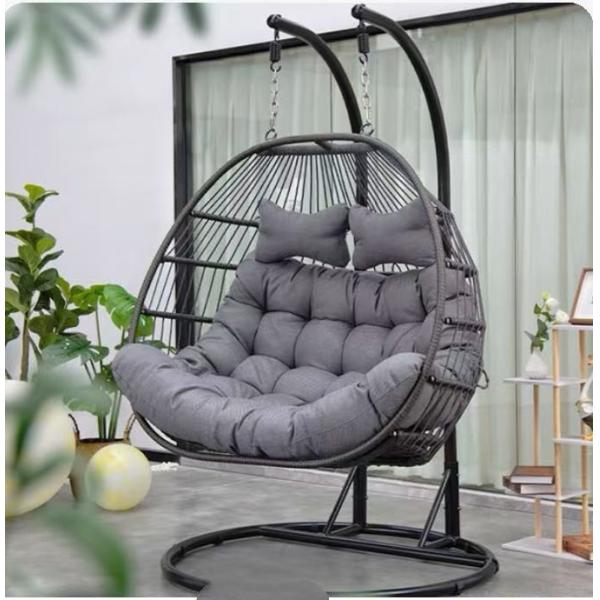 Quality Outdoor Wrought Iron Hammock Stand With Iron Tube Frame And Non Mail Packing wholesale