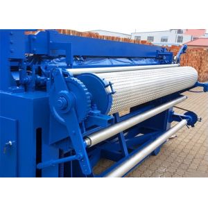 Retaining Wall Mesh Steel Wire Mesh Machine , High Output Reinforcing Mesh