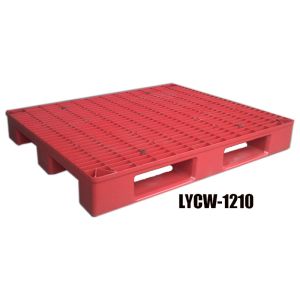 Blue LLDPE HDPE Material Nesting Flat Plastic Pallets Customized