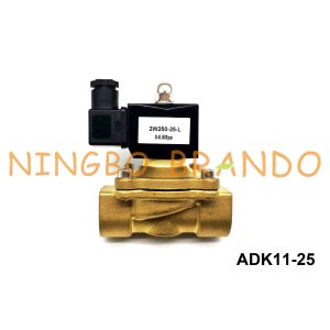 DC24V CKD Type ADK11-25G / ADK11-25A / ADK11-25N 1 Inch Pilot Kick Solenoid Valve