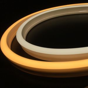 IP 68 Horizontal Bending RGB LED Strip DC 24V 3 Step MacAdam 2700K 6000K