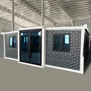 Steel Frame Expandable Container House Fireproof Mobile Expandable Prefab House