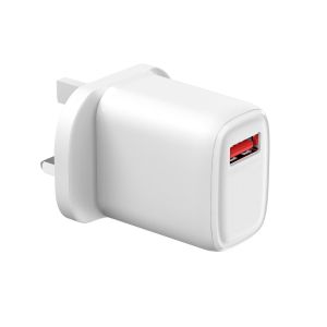 3.0 Adapter 18W Quick Charging Blocks USB Wall Plug For IPhone 15/14/13/12