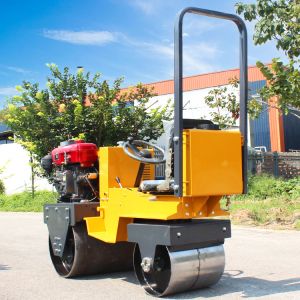 Hot Sale Small Compactor Roller Vibratory Compactor Double Drum Roller Mini Road