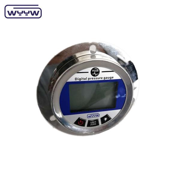 Quality 65mm Digital Pressure Gauge with 5-digit Display Analog Beam Indicator Working Temp 20- 140 °F -6.67 To 60°C Performance wholesale