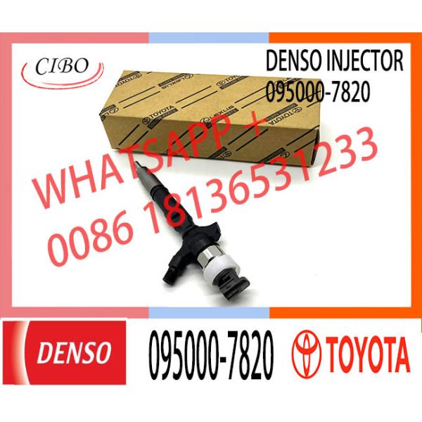 23670-30290 Genuine 9709500-782 common rail injector 095000-7820 for diesel