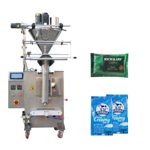 Auger Filler Powder Packing Machine Color Touch Screen Control Panel Available