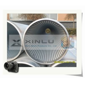 Bright Galvanized Wire Pipe No Sharp Deep Well Filter Low Carbon Steel Tube