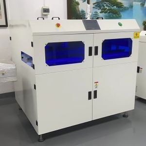 Automatic SMT PCB Vacuum Suction Loader and Unloader with SMEMA Signal and 1