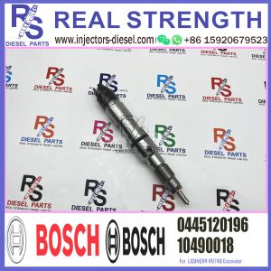 Hot sale nozzle assembly common rail injector 0445120196 for diesel pump