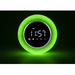 Waterproof Wireless Bluetooth Alarm Clock With Speaker / USB Charger 4Ω 5W