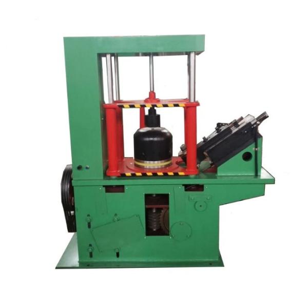 Hydraulic 4kW Trimming And Beading Machine Small LPG Cylinder Production