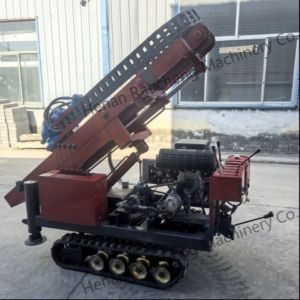 RCKM-30s Small Hydraulic Pile Driver Equipped With 28HP Petrol Engine For Solar