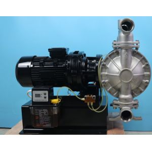 China DBY Electric Diaphragm Pump With Reduction Box 20 Ft Max. Suction Lift on sale