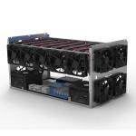 8gpu Stackable Miner frame, Mining frame rack support 8 graphics cards, gpu