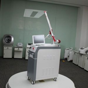 Q-switch Pulsed output 1064nm, 532nm modes tattoo removal nd yag laser machine