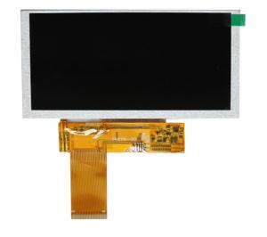 Cheap 5 Inch TFT LCD Display Module Resistive Touch Panel 800 RGB H ×480 V Mm for sale