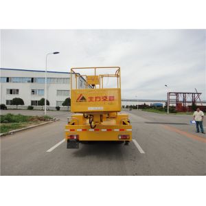 KaiFan Aerial Work Platform , Three Section 14M Telescopic Boom Work Platform
