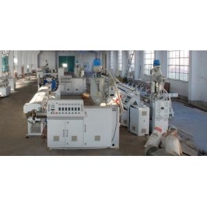 High Efficiency PVC Garden Hoses Plastic Extrusion Line Single Screw Extruder