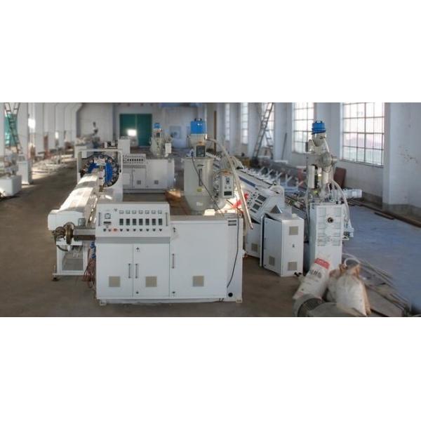 High Efficiency PVC Garden Hoses Plastic Extrusion Line Single Screw Extruder