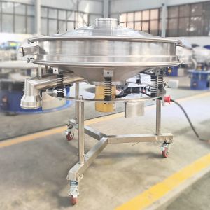 High Frequency Screen with Adjustable Vibration Parameters for Accurate