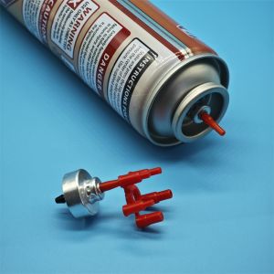 China Heavy-duty stainless one inch lighter gas valve for mobile caterers with anti-leak safety lock on sale