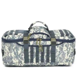 48L Waterproof Polyester Tactical Duffle Bag With Molle System