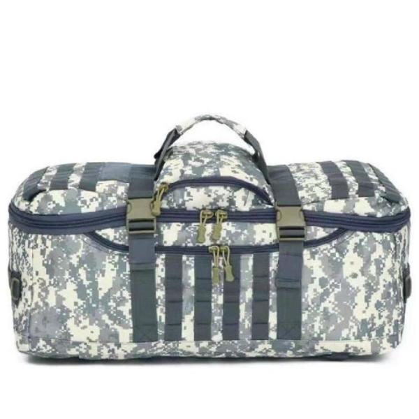 Quality 48L Waterproof Polyester Tactical Duffle Bag With Molle System wholesale