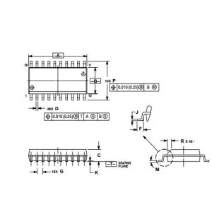 Cheap Integrated Circuit Chip Microcontrollers MC68HC705C9ACB MOTOROLA DIP28 for sale
