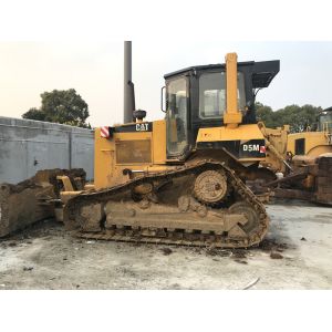 China 218L Fuel Capacity Used CAT Bulldozer D5M CAT 3116T Engine 6 Way Blade on sale