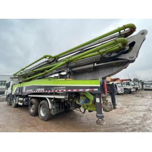 Zoomlion 56m Used Concrete Pump Truck for Construction Machinery in Good