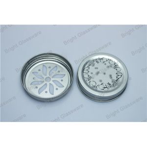 Custom metal lid for mason jar, new design tinplate lid for sale